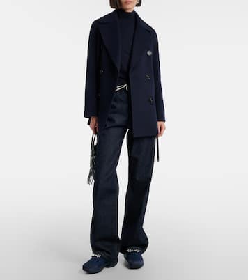 Viv' Run suede-trimmed slip-on sneakers | Roger Vivier