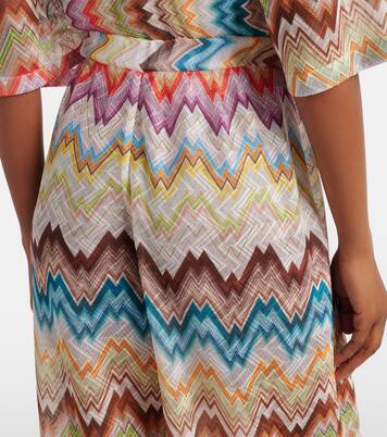 Zigzag straight pants | Missoni