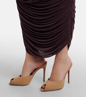 Vera 105 suede mules | Paris Texas