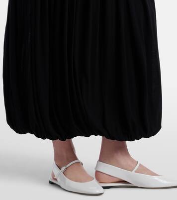 Gathered jersey midi dress | Toteme