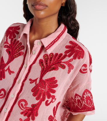 Besticktes Hemd Arabesc aus Baumwolle | Farm Rio