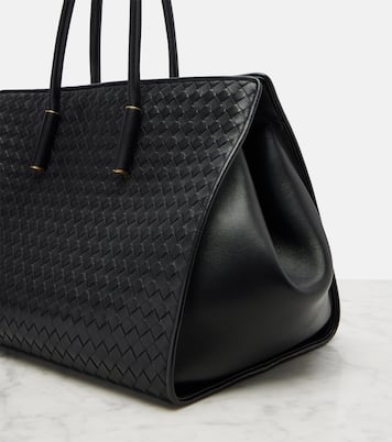 Barbara Medium leather tote bag | Bottega Veneta