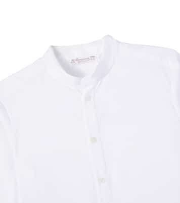 Elies cotton poplin shirt | Bonpoint