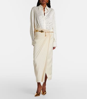 Pleated midi skirt | Roberto Cavalli