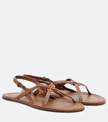 Malick Strap leather sandals | The Row