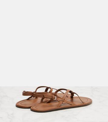 Malick Strap leather sandals | The Row
