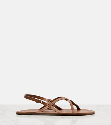 Malick Strap leather sandals | The Row