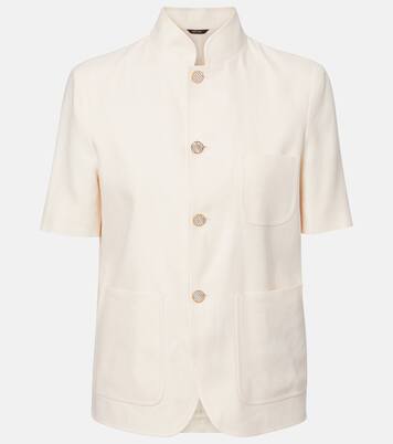 Linen and wool shirt | Loro Piana