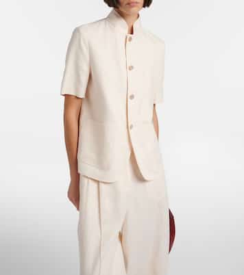 Linen and wool shirt | Loro Piana