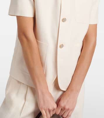 Linen and wool shirt | Loro Piana