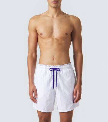Moka printed swim trunks | Vilebrequin
