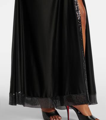 Embellished jersey gown | Rabanne