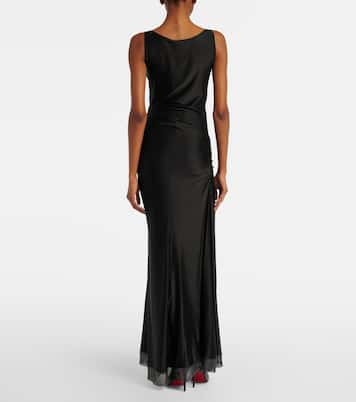 Embellished jersey gown | Rabanne