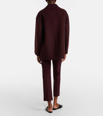 Cotton-blend cropped straight pants | 'S Max Mara