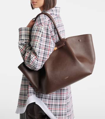 New York Medium leather tote bag | DeMellier