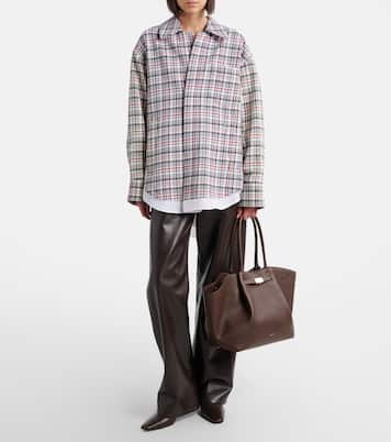 New York Medium leather tote bag | DeMellier