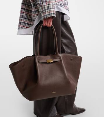 New York Medium leather tote bag | DeMellier