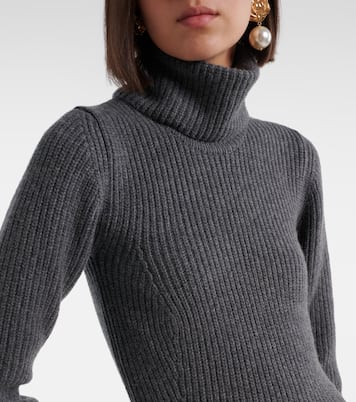 Ribbed-knit cashmere minidress | Magda Butrym