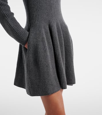 Ribbed-knit cashmere minidress | Magda Butrym