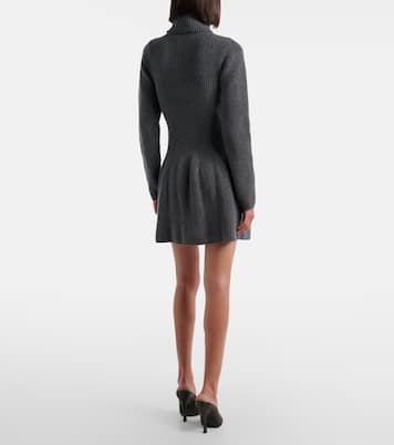 Ribbed-knit cashmere minidress | Magda Butrym