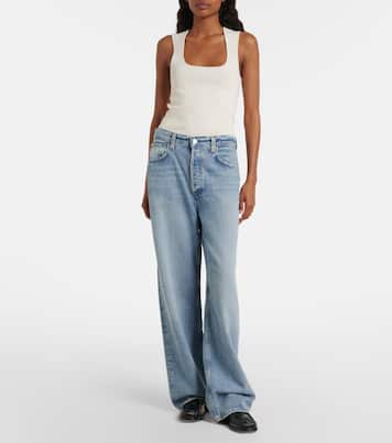 Low Slung Baggy wide-leg jeans | Agolde
