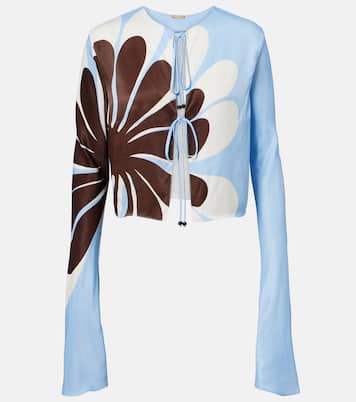 Sina floral top | Cala de la Cruz