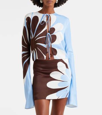 Sina floral top | Cala de la Cruz