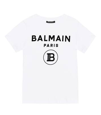 Logo cotton T-shirt | Balmain Kids