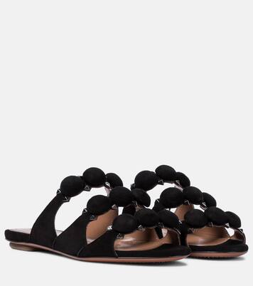 Bombe suede sandals | Alaïa