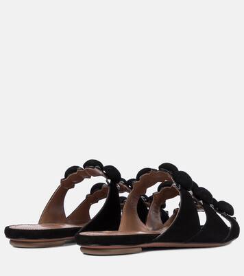 Bombe suede sandals | Alaïa