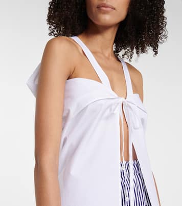 Top aus Baumwollpopeline | Coperni