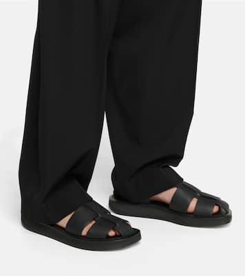 Sandales Fisherman en cuir | The Row