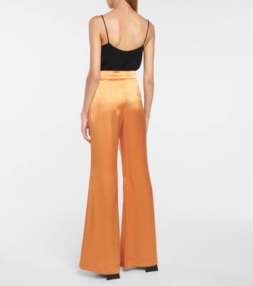 Pantalon large Julianne à taille haute | Galvan