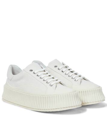 Canvas platform sneakers | Jil Sander