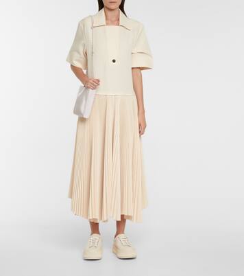 Canvas platform sneakers | Jil Sander