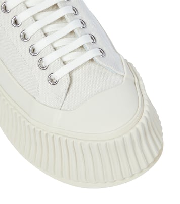 Canvas platform sneakers | Jil Sander