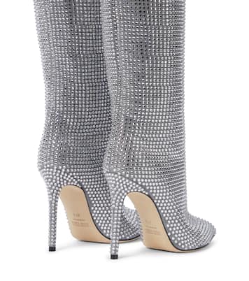 Verzierte Stiefel aus Veloursleder | Paris Texas