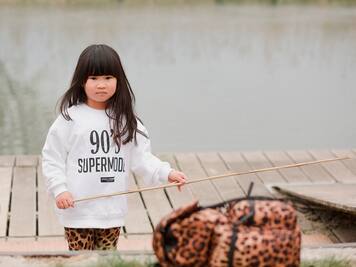 Sweat-shirt imprimé en coton | Dolce&Gabbana Kids