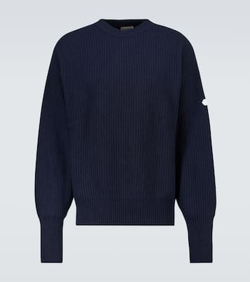 2 Moncler 1952 logo cashmere sweater | Moncler Genius