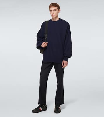 2 Moncler 1952 logo cashmere sweater | Moncler Genius