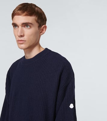 2 Moncler 1952 logo cashmere sweater | Moncler Genius