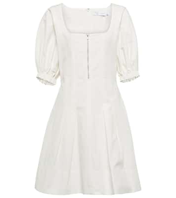 Robe White Label en coton et lin | Proenza Schouler