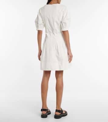 Robe White Label en coton et lin | Proenza Schouler
