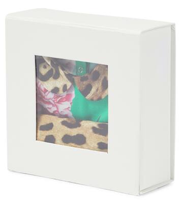 Baby Bedrucktes Set aus Strampler und Lätzchen | Dolce&Gabbana Kids