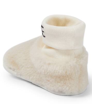 Baby shearling booties | Versace Kids