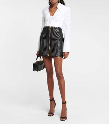 Cropped-Top aus Baumwolle | Balmain