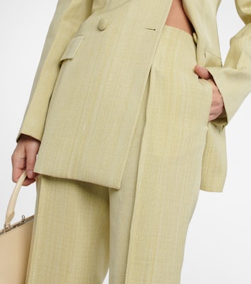 Pantalon raccourci à taille haute | Jil Sander