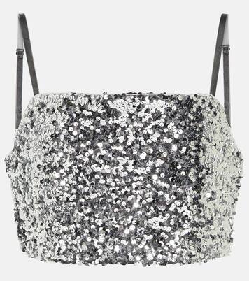 Cropped-Top Shimmering Attraction | Dorothee Schumacher
