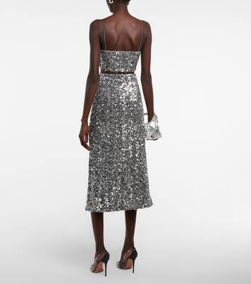 Cropped-Top Shimmering Attraction | Dorothee Schumacher