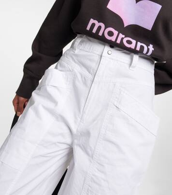 High-Rise-Hose Ruby aus Baumwolle | Marant Etoile